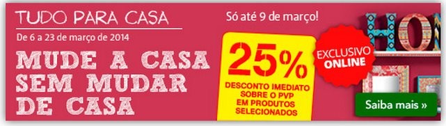 25% Imediato | CONTINENTE | até 9 março