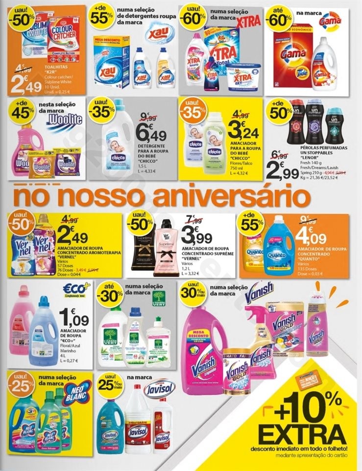 Antevisão Folheto E-LECLERC Aniversário promoç