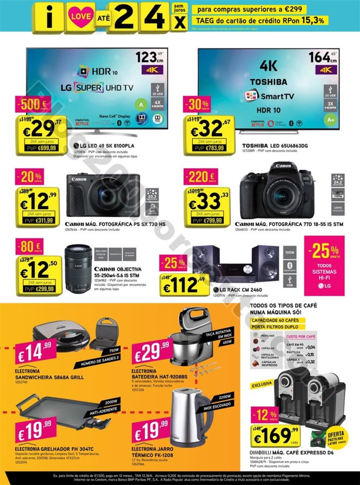 Antevisão folheto RADIO POPULAR Promoções de 16