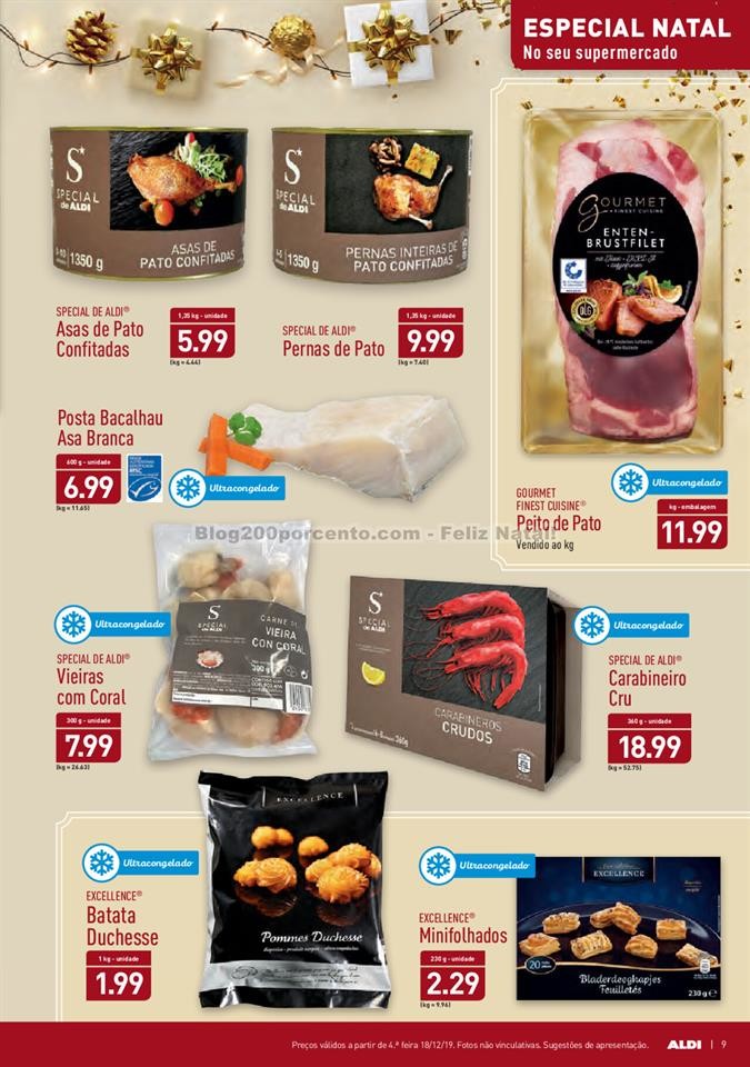 Antevisão Foheto ALDI Promoções a partir de 18 