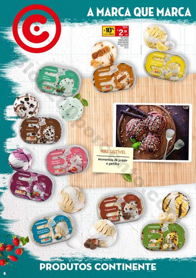 Antevisão Folheto CONTINENTE Bebidas e Gelados Pr