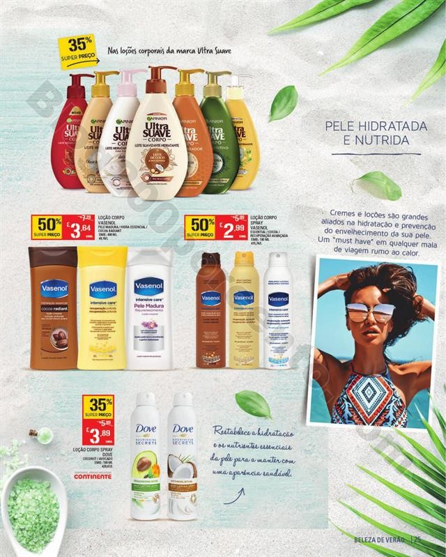 Antevisão Folheto CONTINENTE Beleza de Verão Pro