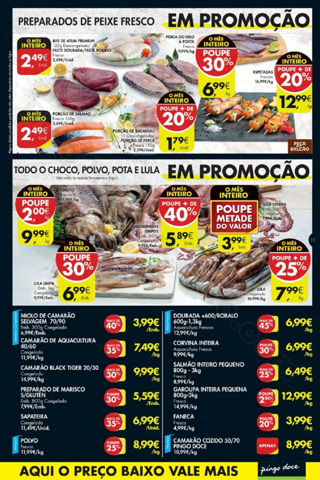 Antevisão Folheto PINGO DOCE Promoções de 12 a 