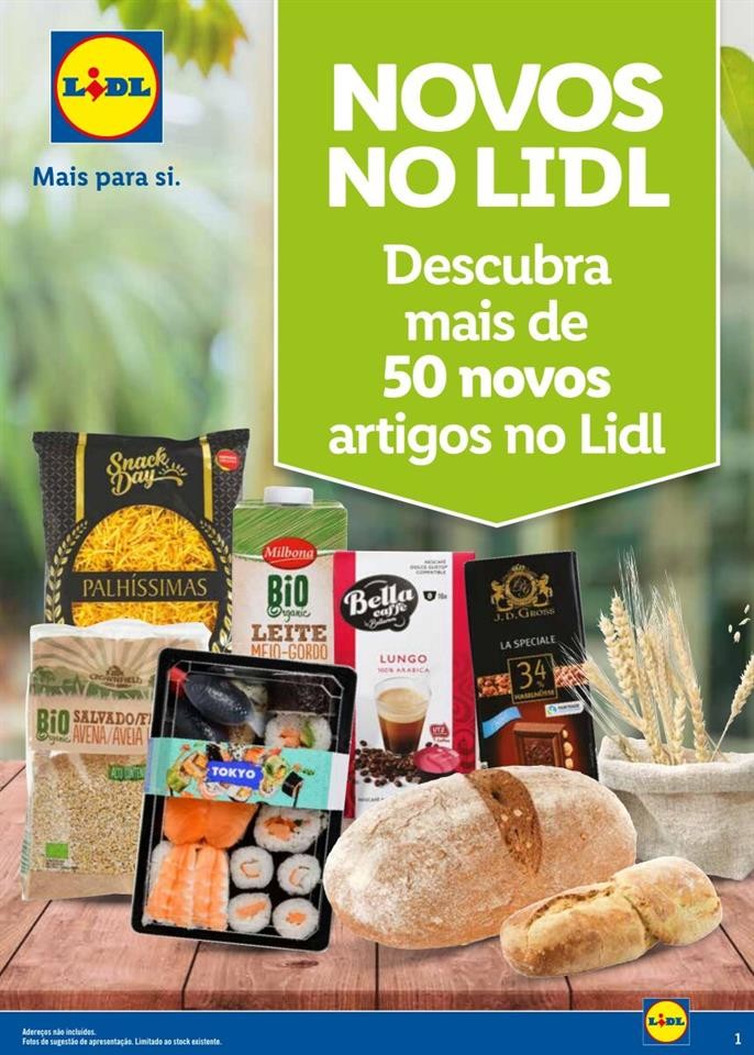 Antevisão Folheto LIDL Novidades a partir de 28 o