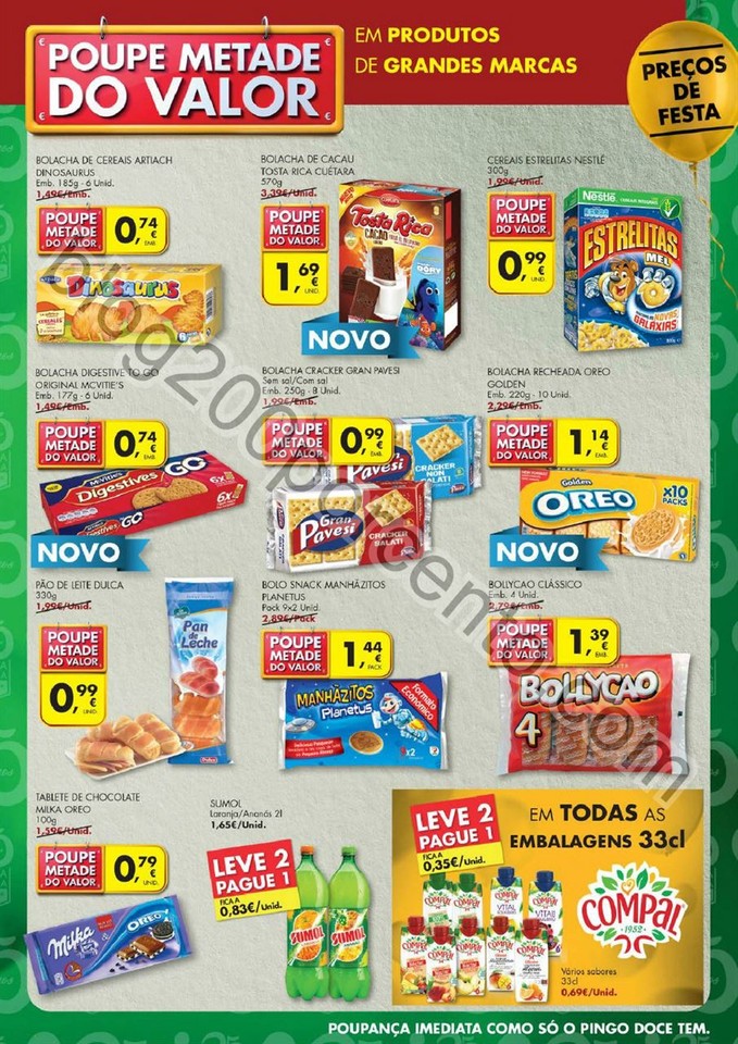 Antevisão Folheto PINGO DOCE Promoções de 4 a 1