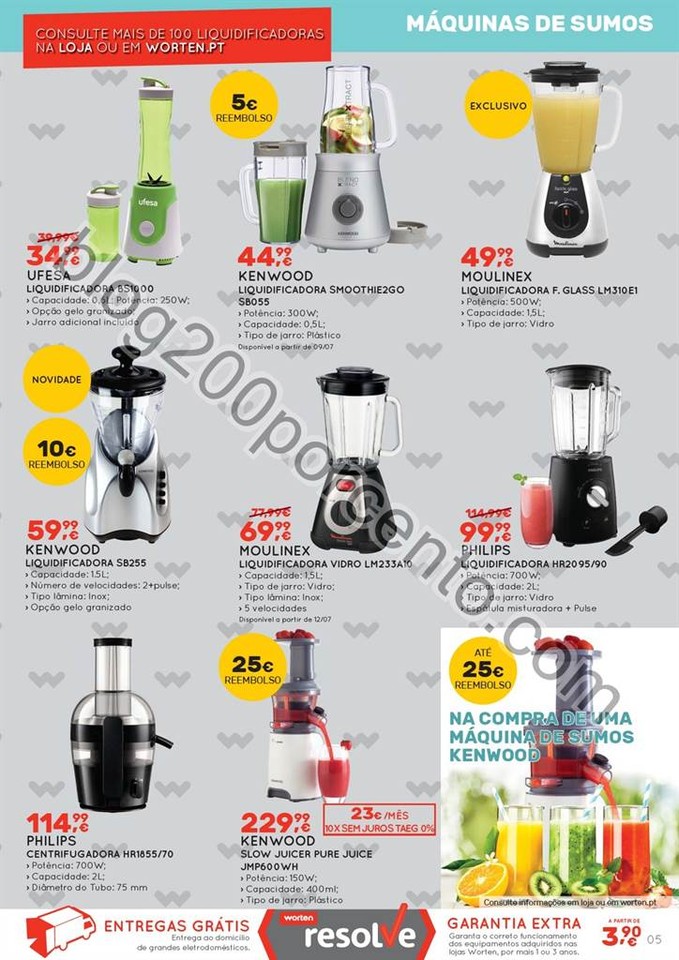 Novo Folheto WORTEN Lar promoções de 7 julho a 3