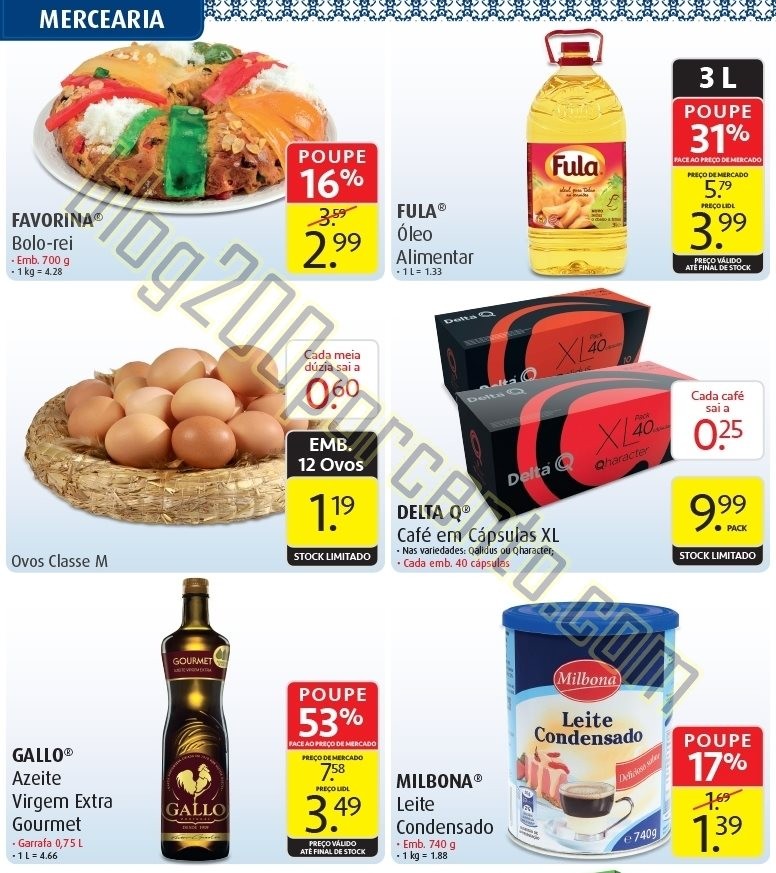 Antevisão Folheto LIDL Promoções de 17 a 20 dez