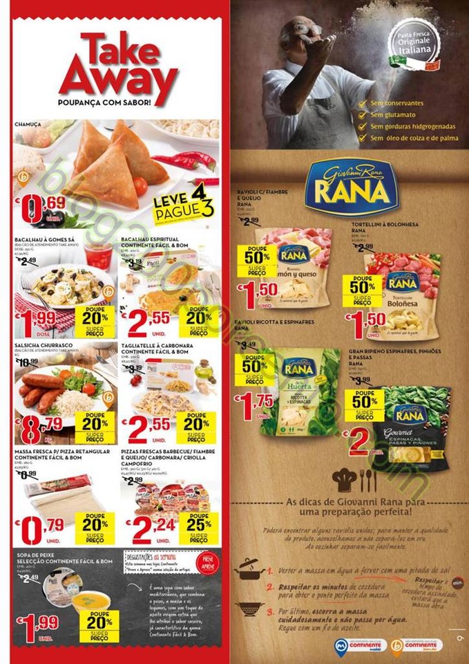 Antevisão Folheto CONTINENTE Promoções de 5 a 1