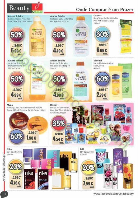 Antevisão Folheto BEAUTY STORES promoções 22 ma