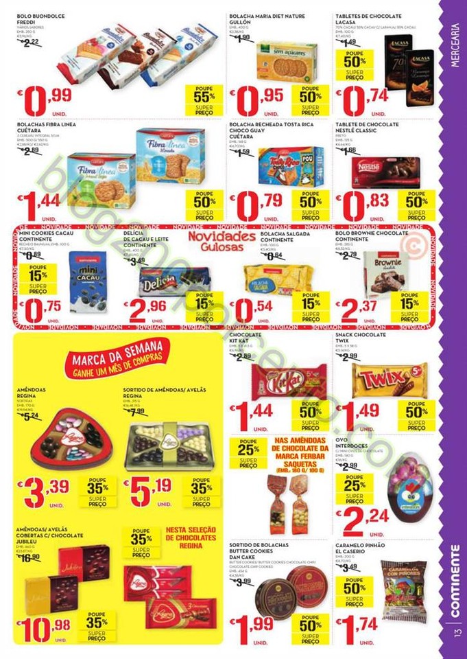 Antevisão Folheto MODELO - CONTINENTE Madeira de 