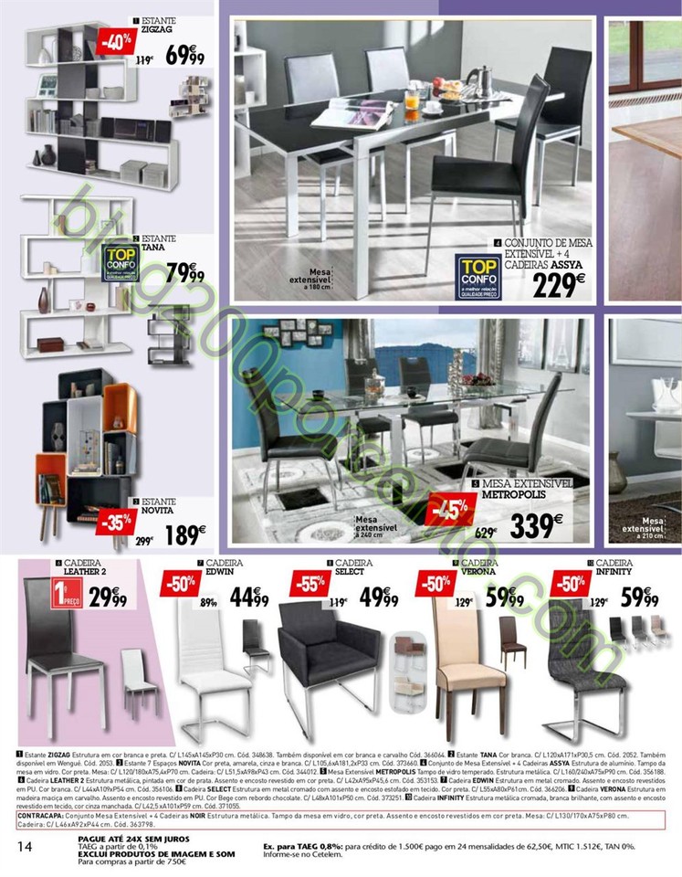 Antevisão Folheto CONFORAMA Promoções de 25 fev