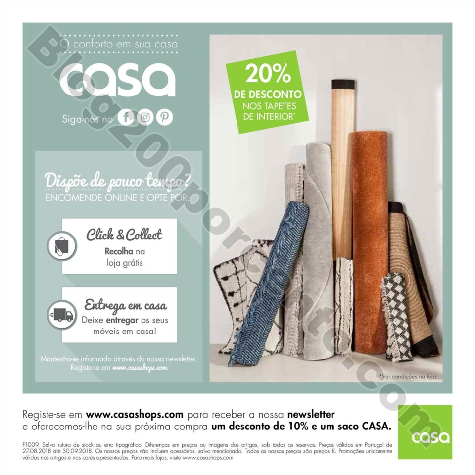 Antevisão Folheto CASA Promoções de 27 agosto 