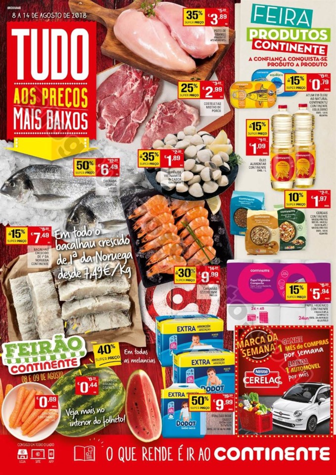 Antevisão Folheto CONTINENTE Madeira promoções 