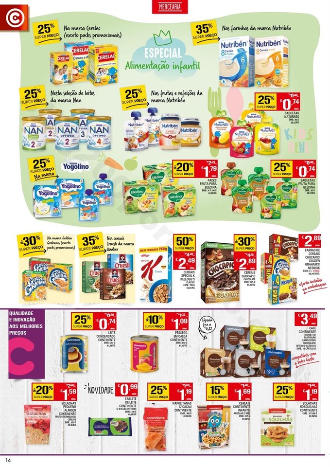 Antevisão Folheto CONTINENTE Promoções de 10 a 