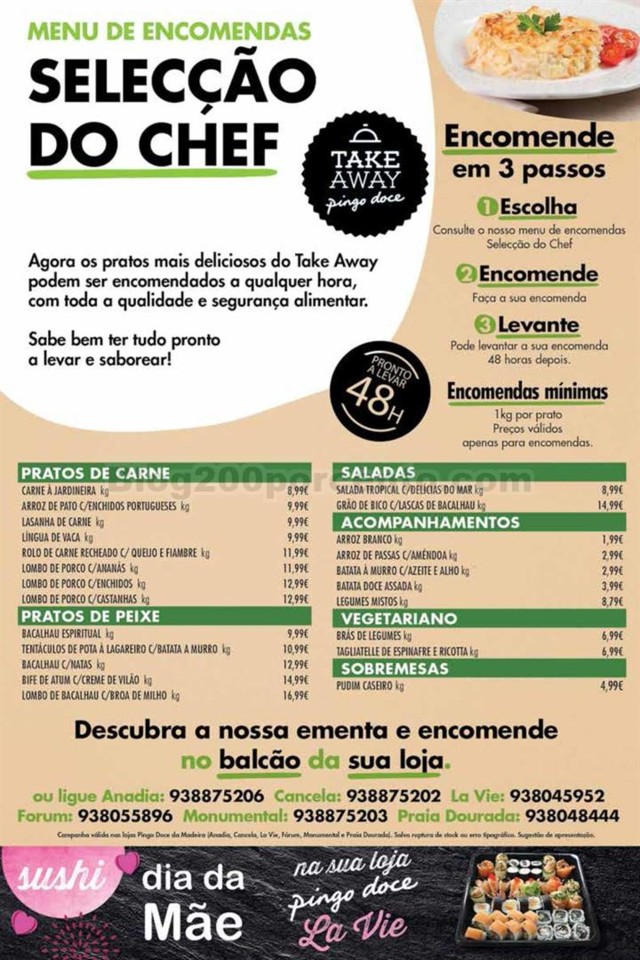 Antevisão Folheto PINGO DOCE Madeira Promoções 