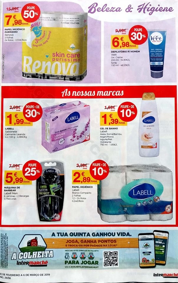 antevisao folheto intermarche 28 fevereiro a 6 mar