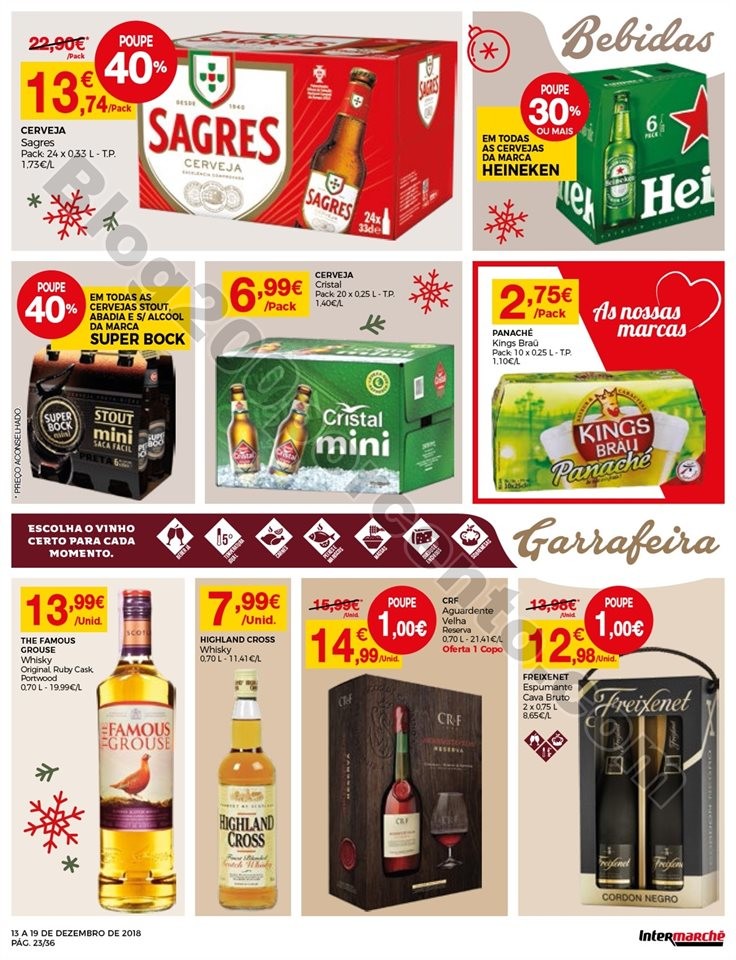 Antevisão Folheto INTERMARCHÉ promoções de 13 
