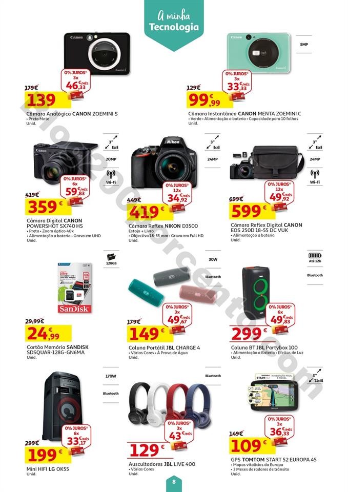 Antevisão Folheto AUCHAN 25 dias tecnologia + ret