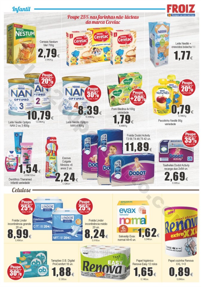 Antevisão Folheto FROIZ Promoções de 24 abril a
