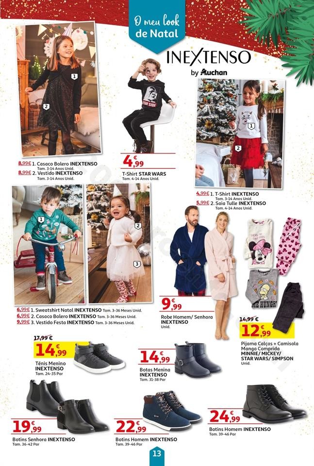 Antevisão Folheto AUCHAN Natal Promoções de 29 