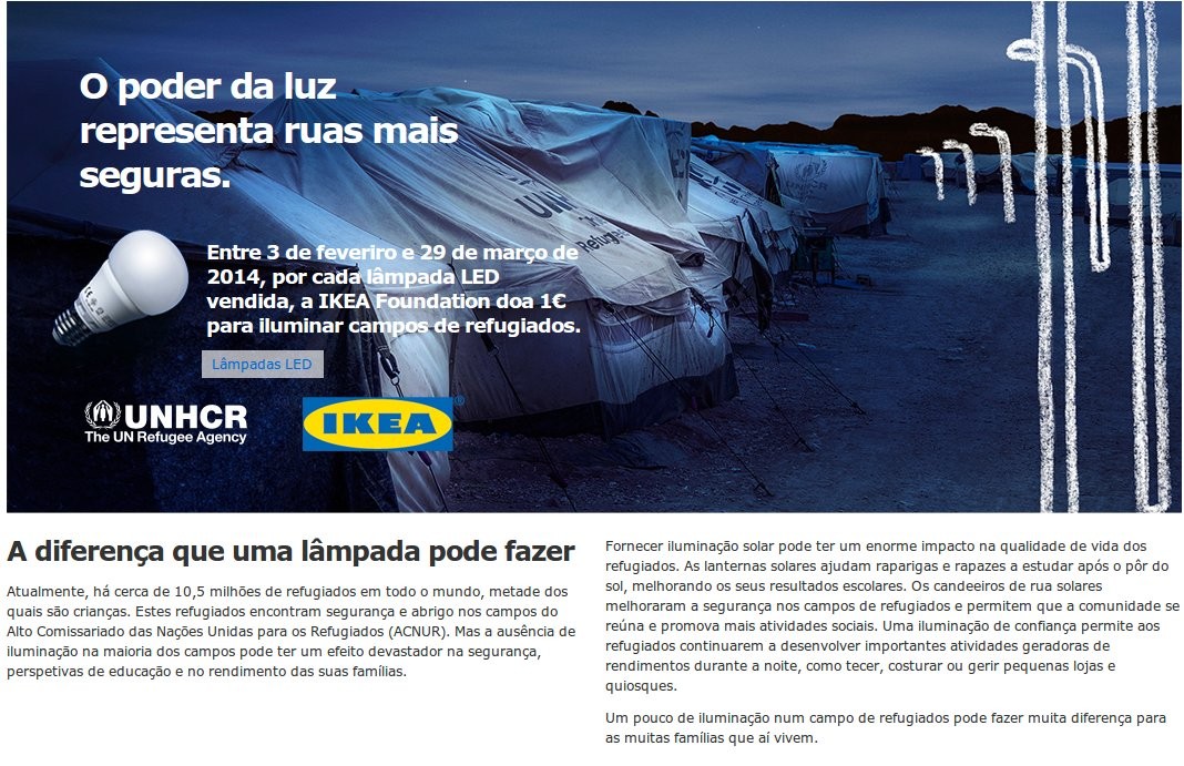 Campanha de solidariedade | IKEA | até 29 março