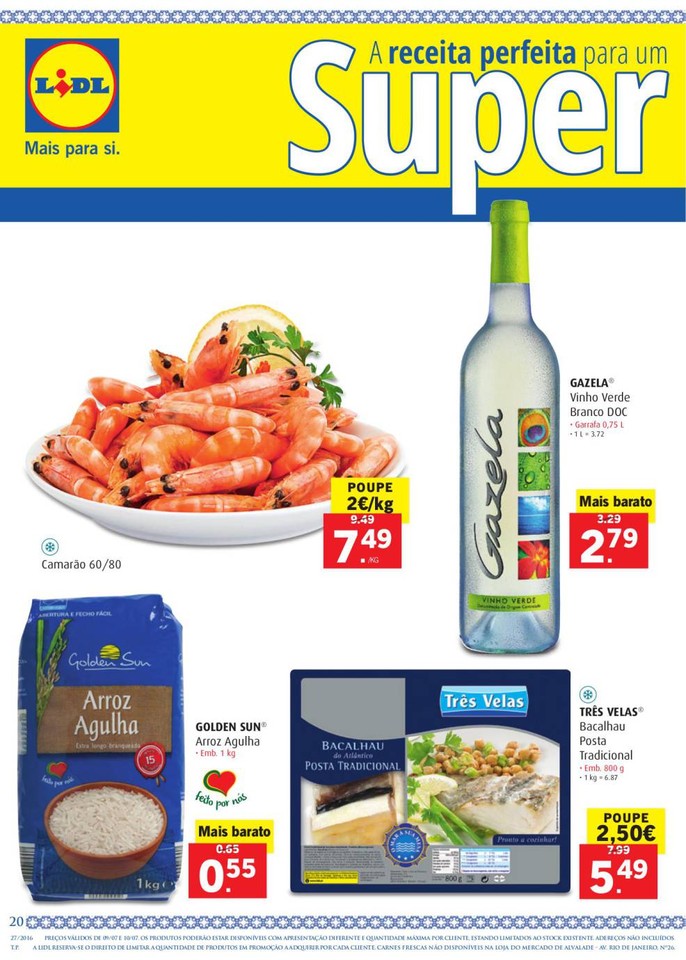 Antevisão Folheto LIDL Promoções de 7 a 13 julh