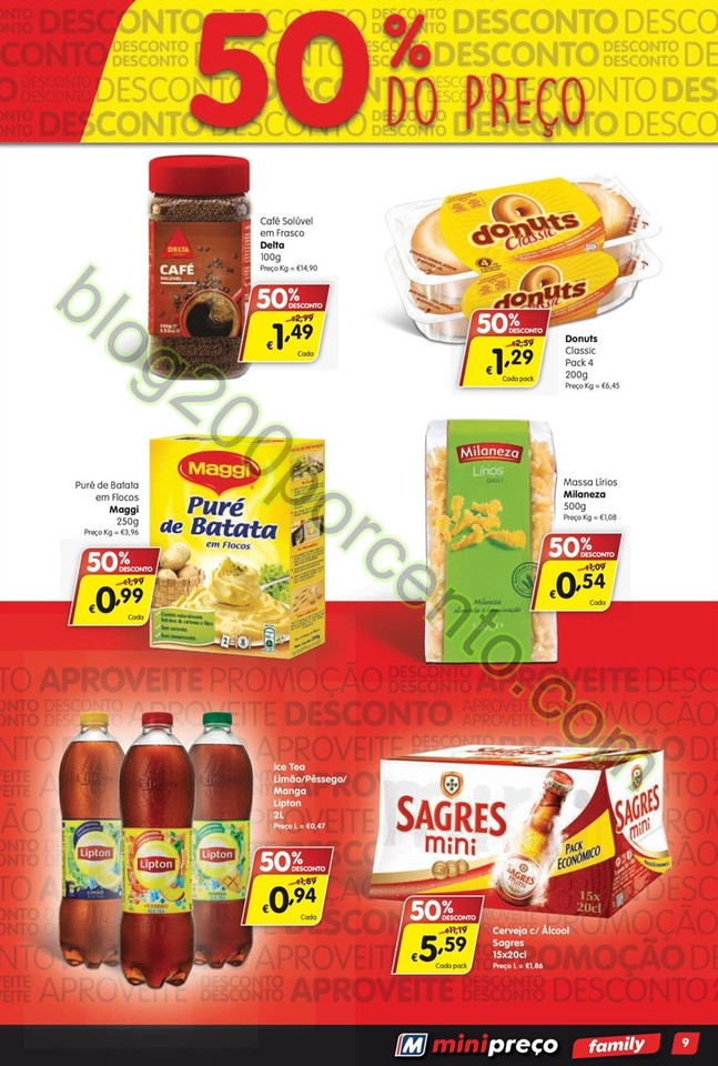 Antevisão Folheto MINIPREÇO Family de 25 feverei