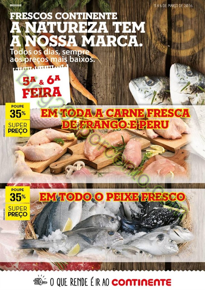 Antevisão Folheto CONTINENTE Fim de semana de 3 a