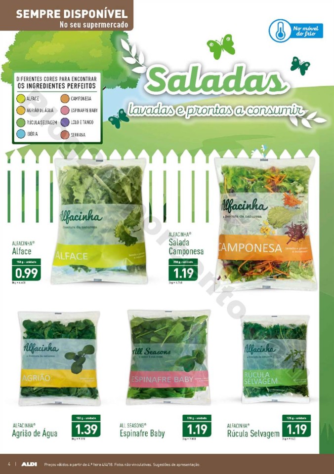 Antevisão Folheto ALDI Promoçõesa partir de 4 a