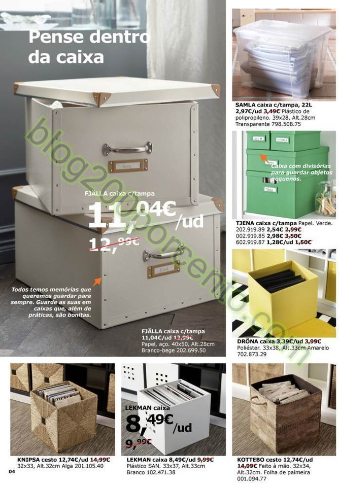 Antevisão Folheto IKEA Promoções de 29 março a