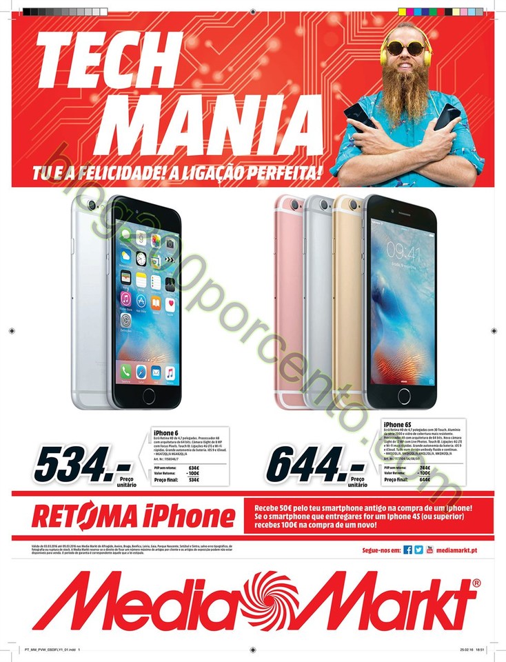 Antevisão Folheto MEDIA MARKT Promoções de 3 a 