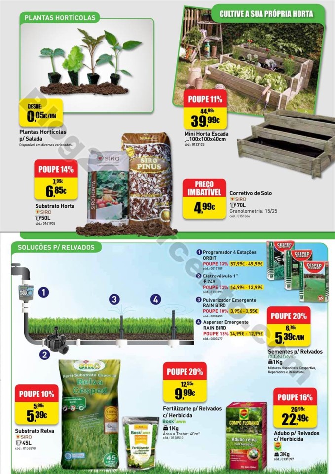 Antevisão Folheto AGRILOJA Especial Jardim promo