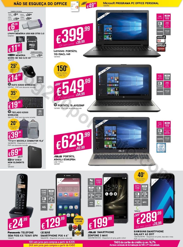 Antevisão Folheto RADIO POPULAR Promoções de 6 