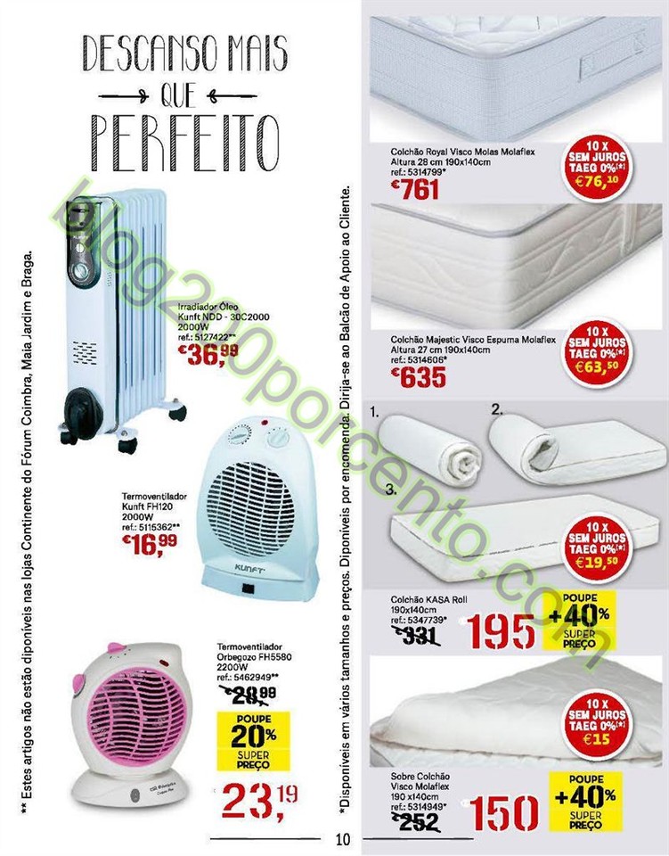 Antevisão Folheto CONTINENTE Aquecimento de 12 a 