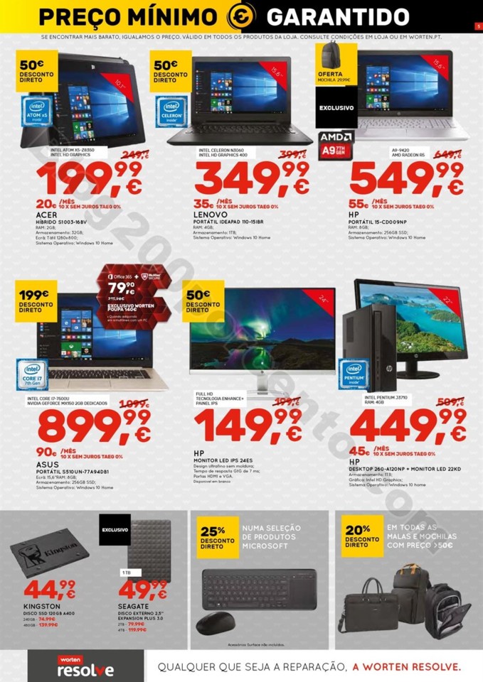 Antevisão Folheto WORTEN Promoções de 15 a 28 