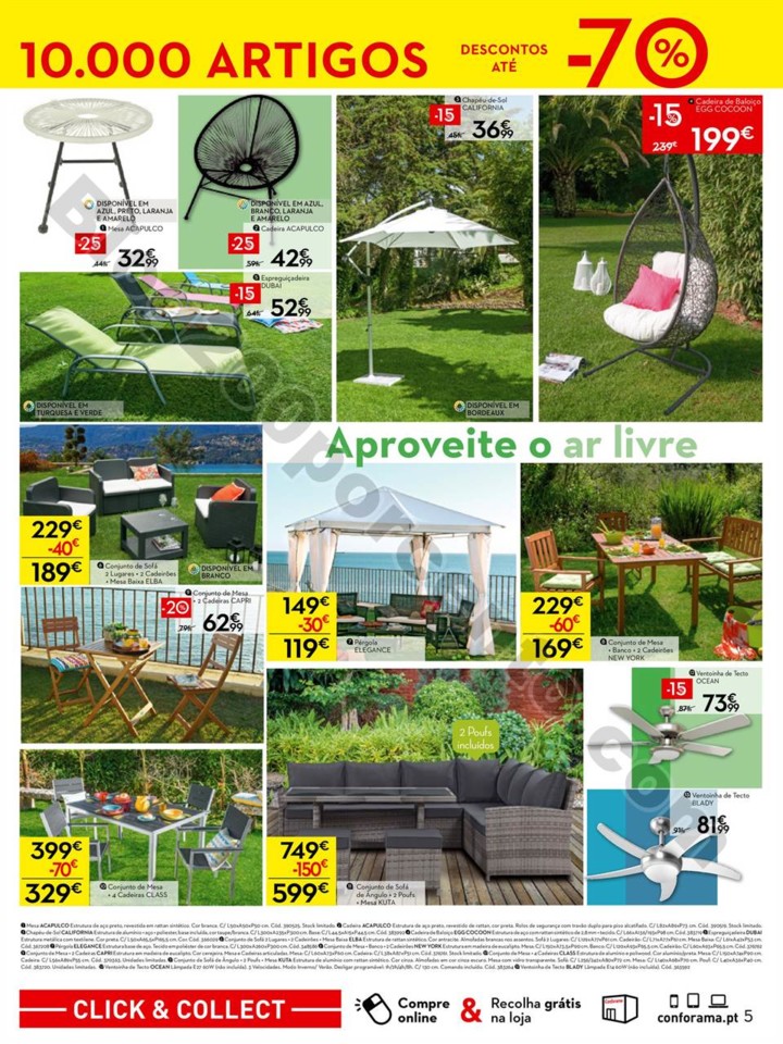 Antevisão Folheto CONFORAMA Saldos até 70% a par