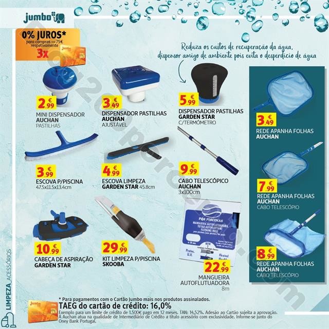 Antevisão Folheto JUMBO Especial Piscinas Promoç