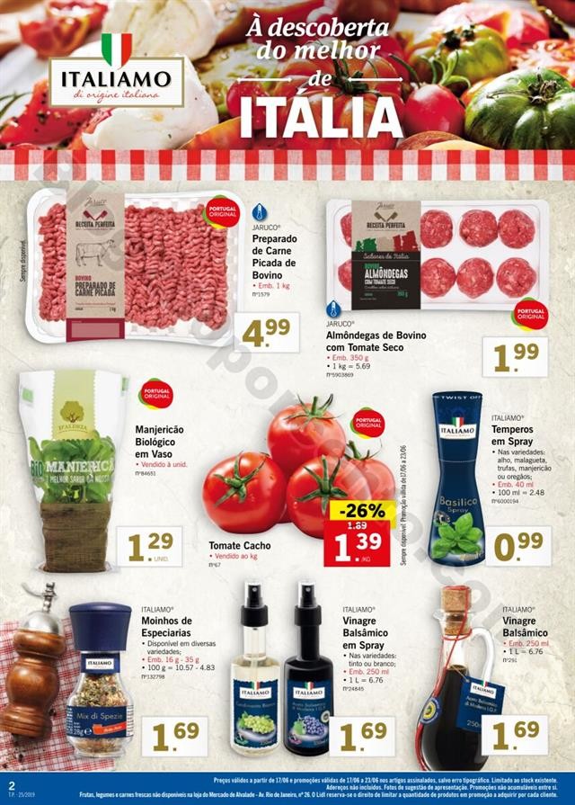 Antevisão Folheto LIDL Especial Itália promoçõ