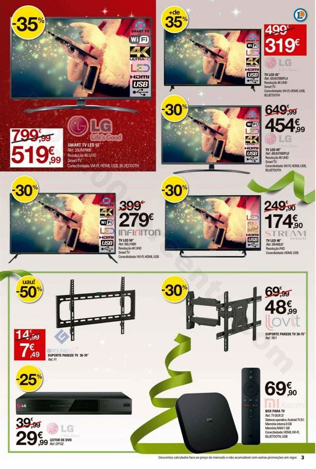 antevisão Folheto E-LECLERC Presentes Natal Promo