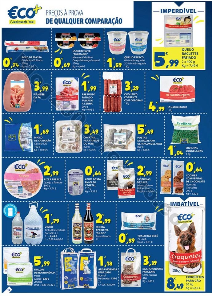 Antevisão Folheto E-LECLERC Promoções de 4 a 10