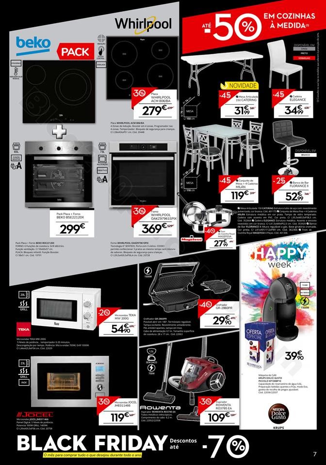 Antevisão Folheto CONFORAMA Black Friday Promoç