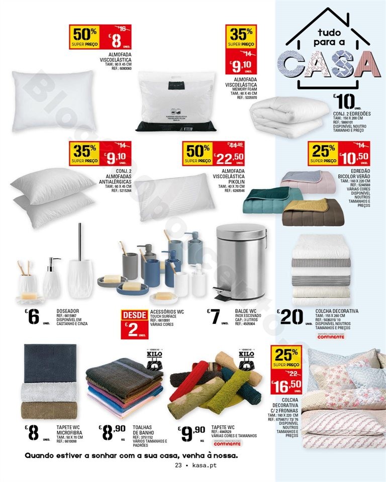 Antevisão Folheto CONTINENTE Casa promoções de 