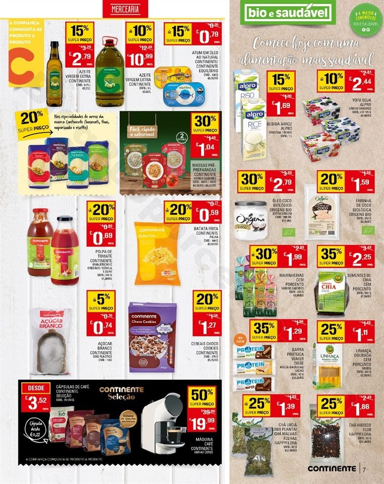 Antevisão Folheto CONTINENTE Promoções de 5 a 1