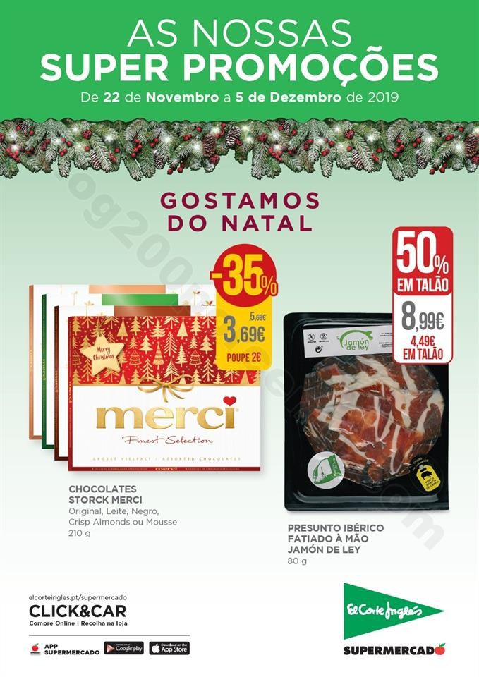Antevisão Folheto EL CORTE INGLÉS Promoções de