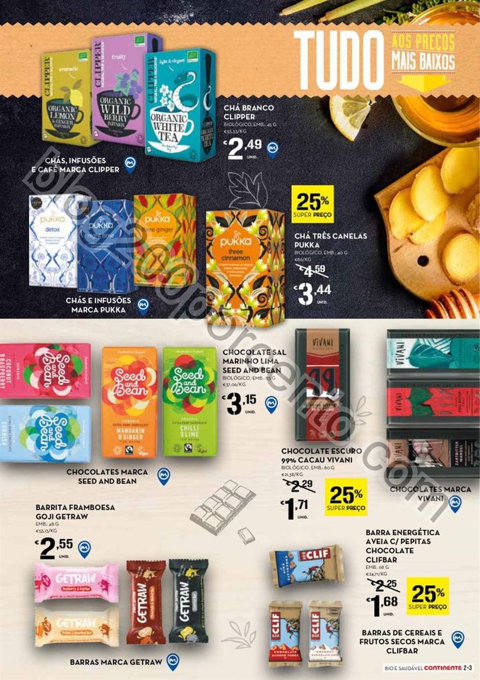 Antevisão Folheto CONTINENTE Vida saudável promo