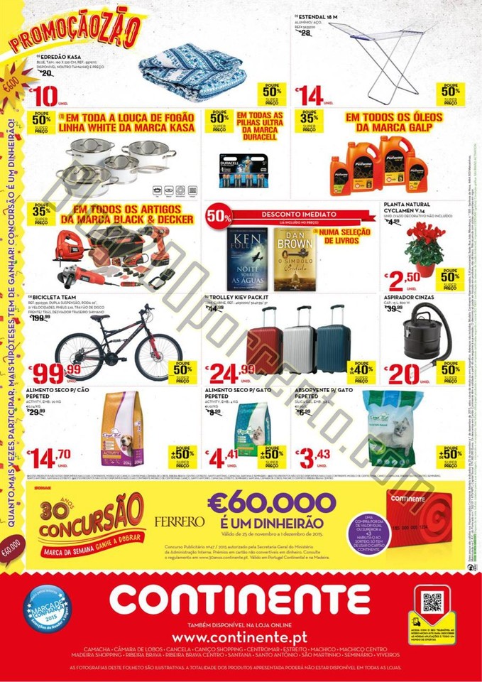 Antevisão Folheto CONTINENTE Madeira de 25 novemb