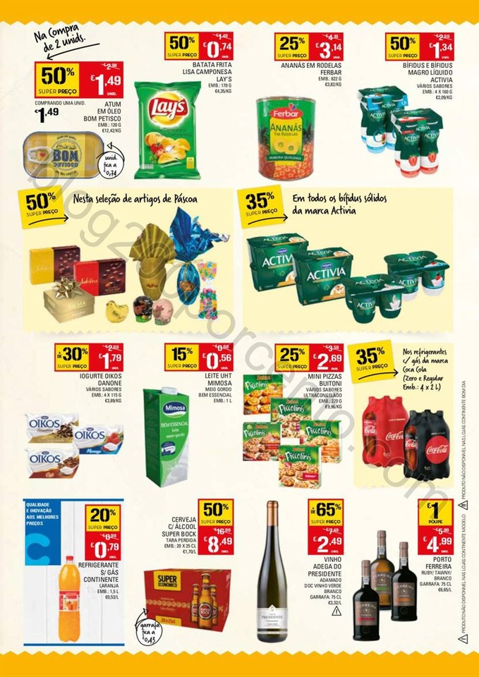 Antevisão Folheto CONTINENTE Fim de semana de 30 