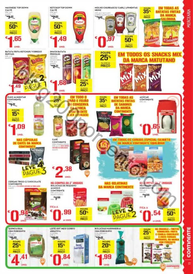 Antevisão Folheto CONTINENTE - MODELO Madeira de 