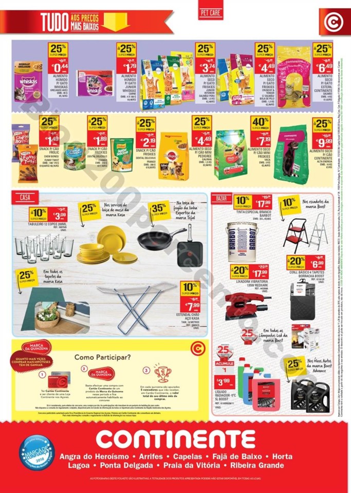 Antevisão Folheto CONTINENTE Açores promoções 