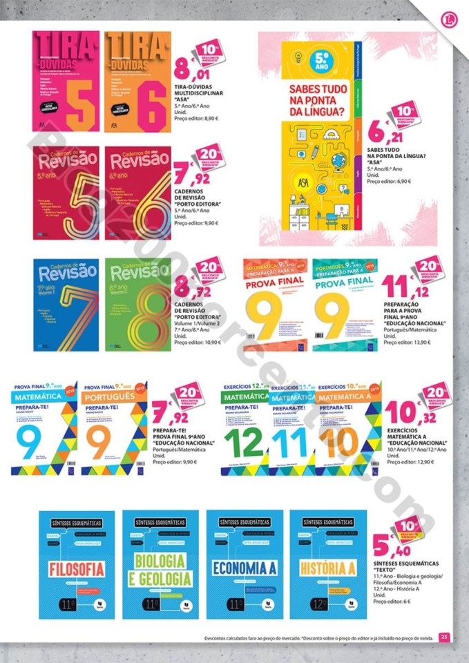 Antevisão Folheto E-LECLERC Regresso às aulas p